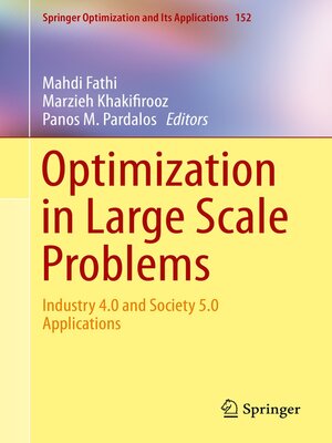 cover image of Optimization in Large Scale Problems